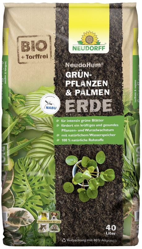 NEUDORFF NeudoHum Grünpflanzen- und Palmenerde torffrei
